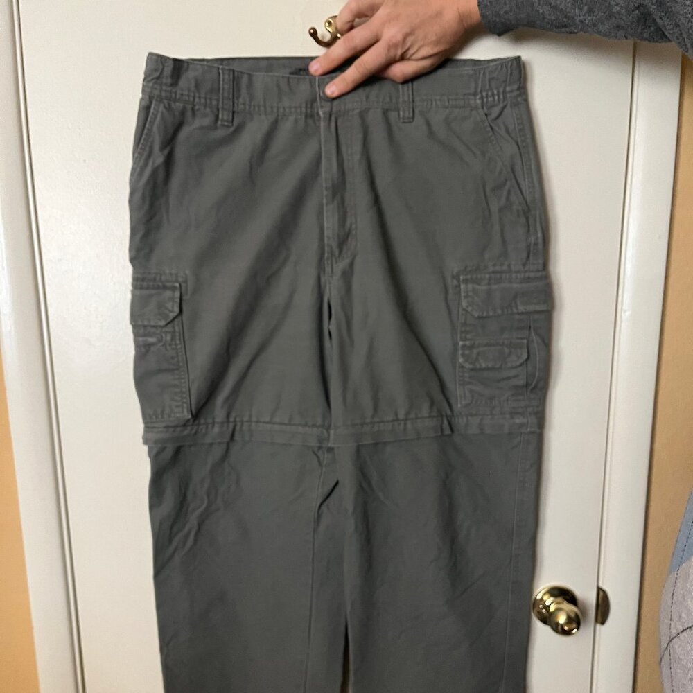 Red Head The Versatile Canvas Convertible Zip-Off Cargo Pants - 36x34
